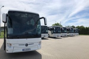 prezentacja nowych autokarów marki Mercedes - wynajem autokarów w biurze podróży Odra Travel w Szczecinie - zapraszamy!